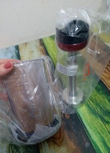 Arçelik marka blender başlığı ve kabı 