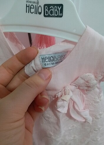 HelloBaby Pembe elbise