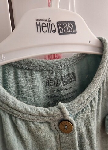 HelloBaby Kız bebek elbise 
