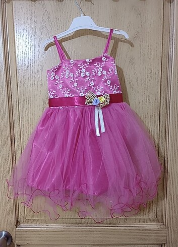 2 yaş prenses abiye doğum günü elbisesi gelinlik 