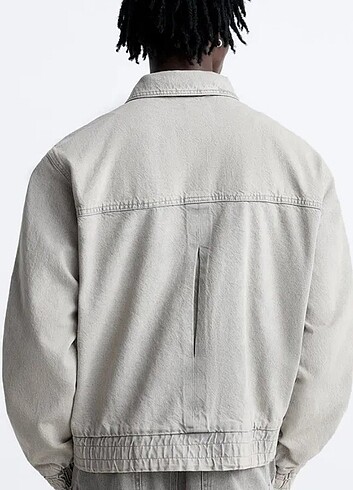 Zara Zara erkek bej bomber ceket