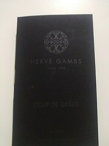 Herve gambs coup de Grace parfüm 