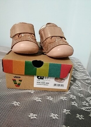 Vicco kız bebek ilkadım ayakkabısı 