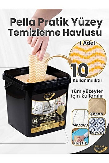 pella yüzey temizleme havlusu