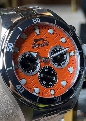 Slazenger Turuncu Kadran Erkek Saati