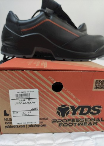 YDS 42 numara çelik burun iş ayakkabısı sıfır - Görsel 4