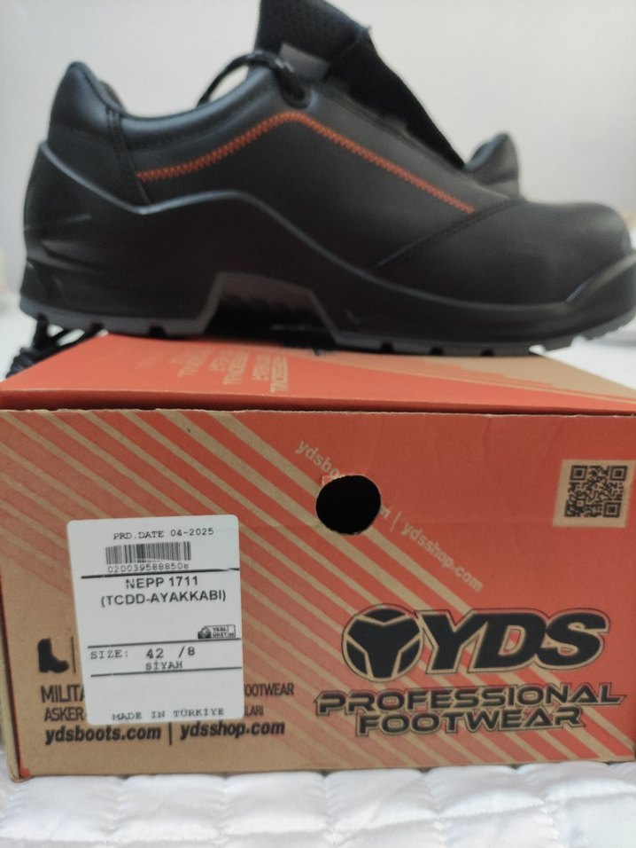 YDS 42 numara çelik burun iş ayakkabısı sıfır - Görsel 4