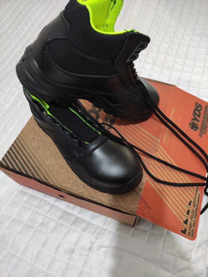 YDS iş ayakkabısı bot 42 numara sıfır kutulu hiç kullanılmamış - Görsel 2