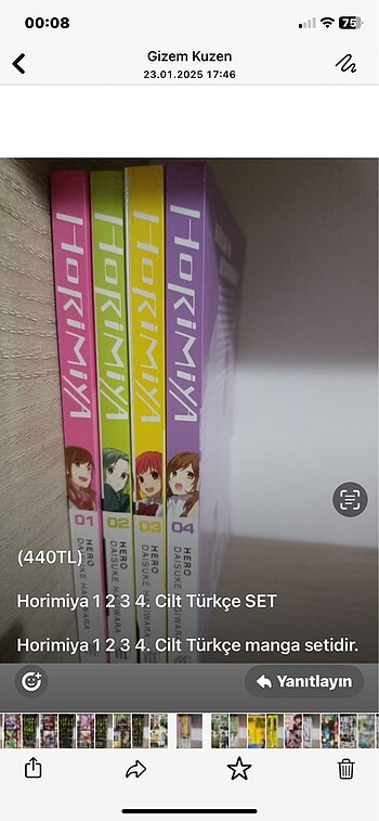 Horimiya set