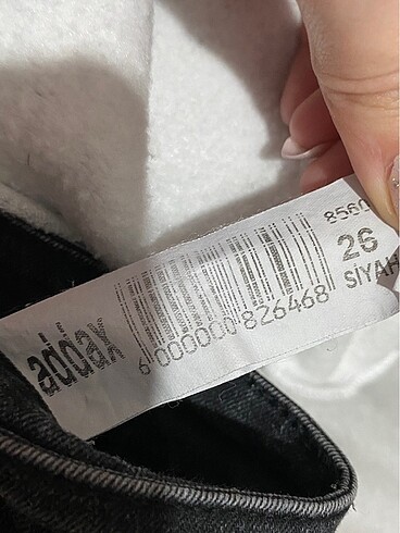 26 Beden Siyah jean