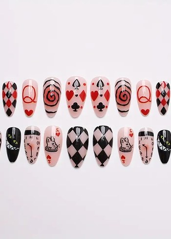 hallowen takma tırnak - Görsel 3