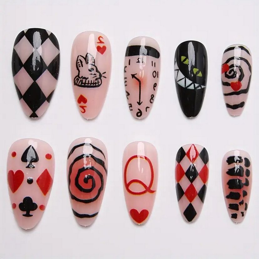 hallowen takma tırnak - Görsel 2