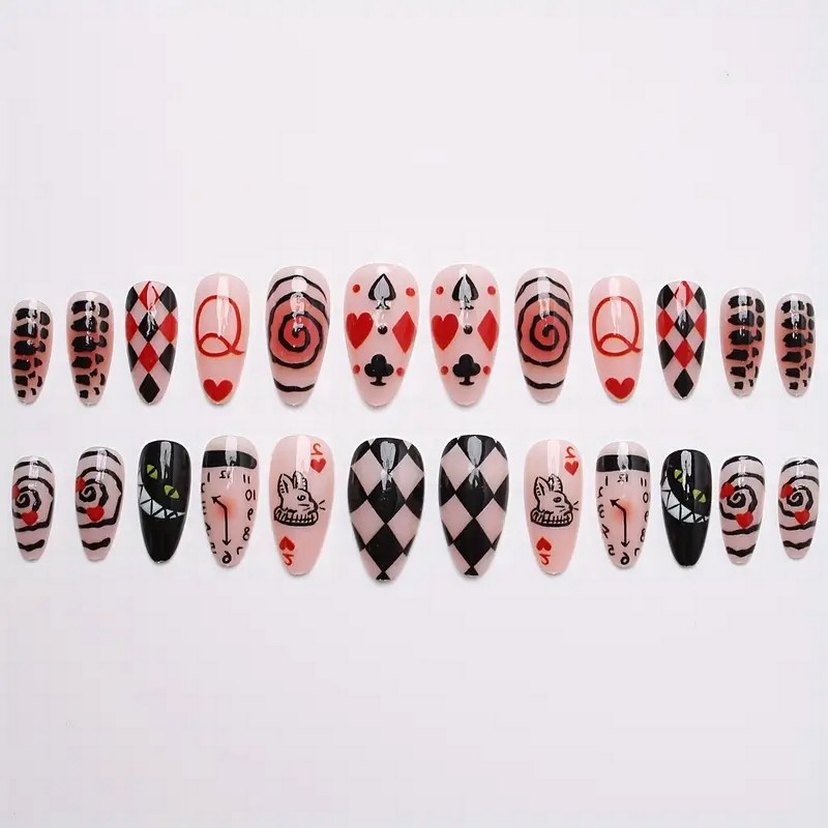 hallowen takma tırnak - Görsel 3