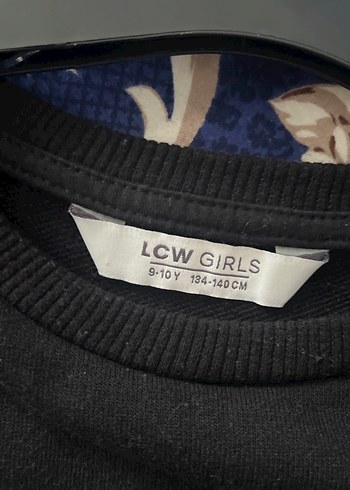 Lc Waikiki Kız Siyah Deri Görünümlü Pilili Sweatshirt Elbise - Görsel 6