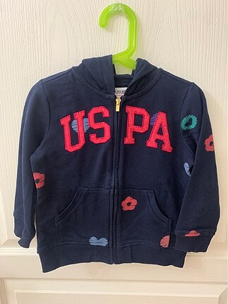 U.S Polo kız 4-5 yaş sweatshirt