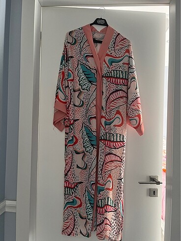 Kalın şifon kimono