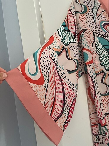 universal Beden Kalın şifon kimono