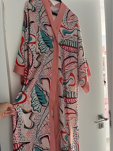 universal Beden çeşitli Renk Kalın şifon kimono