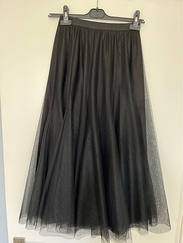 Zara Shrup Siyah Tütü Etek