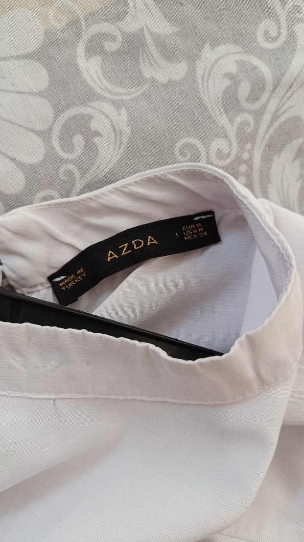 Beyaz Fırfırlı Gömlek - Görsel 3