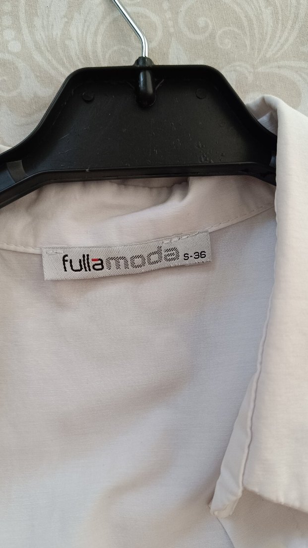 Beyaz Uzun Kollu Gömlek - Görsel 3