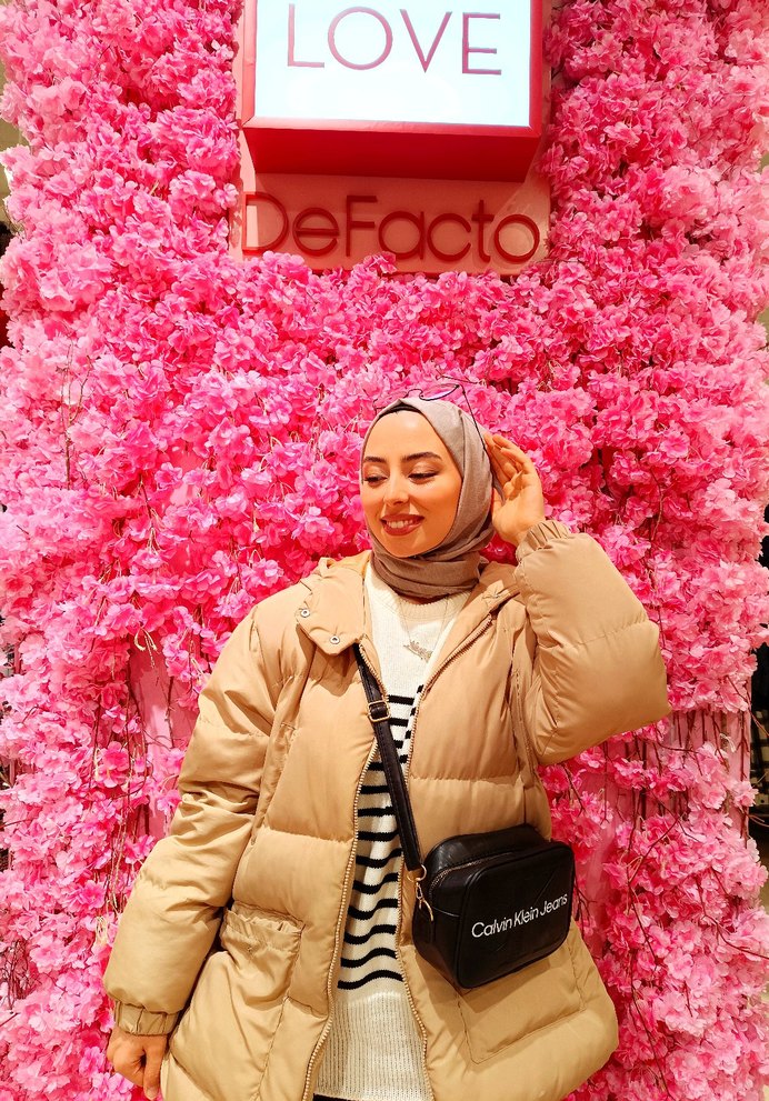 Bej  Kadın Kışlık Mont - Görsel 5