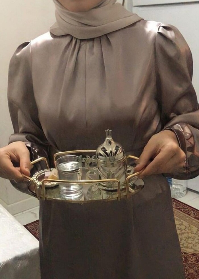 saten elbise  - Görsel 2