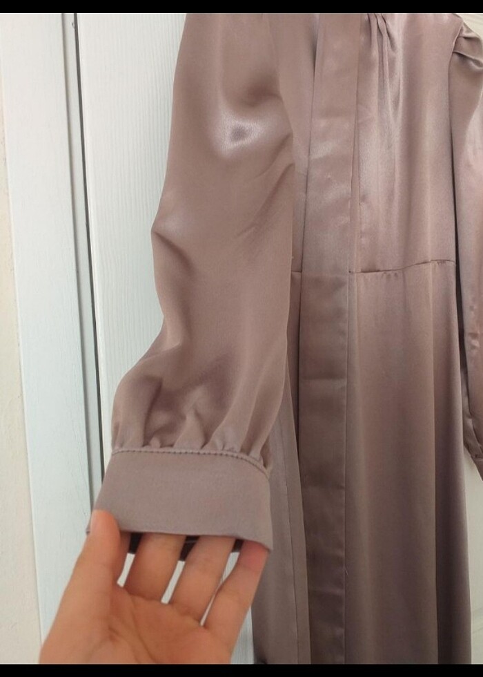 saten elbise  - Görsel 5