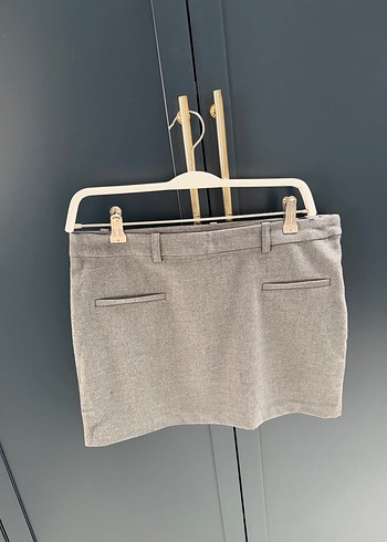 Kadın Gri Etek - Görsel 2