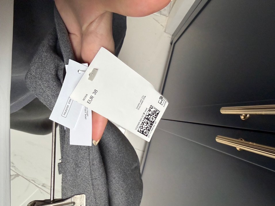 Kadın Gri Etek - Görsel 3