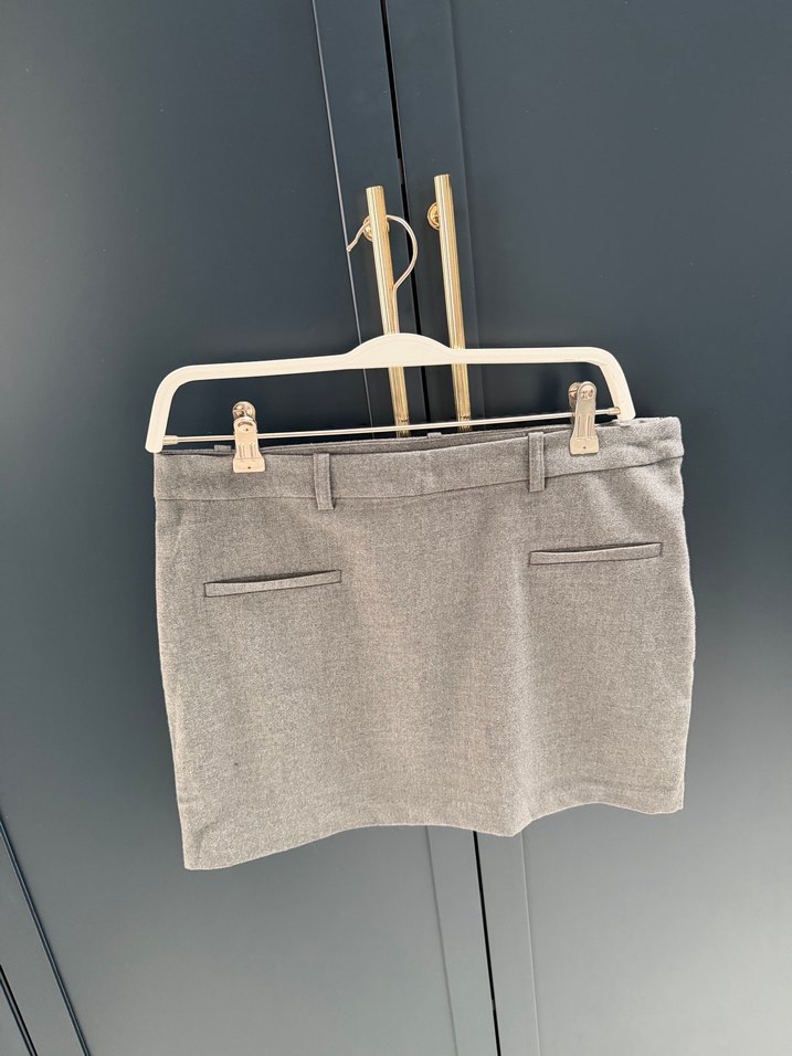 Kadın Gri Etek - Görsel 2