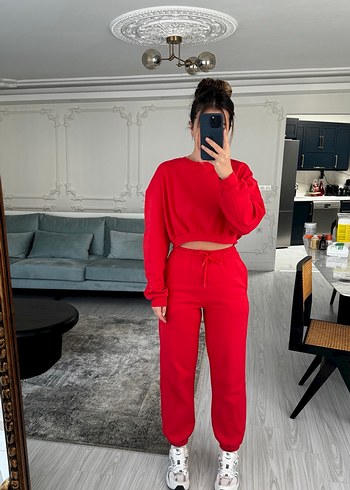 Siyah Kadın Salaş Kesim Takım - Görsel 2