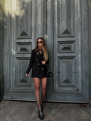 Zara Zara mevsimlik uzun blazer