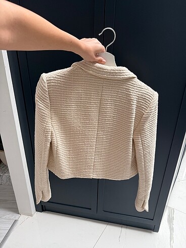 Zara crop ceket - Görsel 5