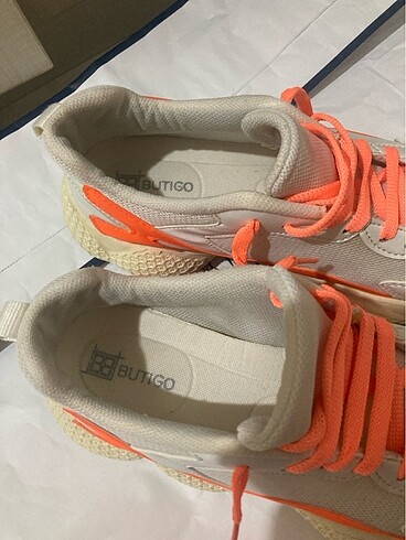 39 Beden turuncu Renk Spor ayakkabı