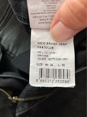 Lee Cooper Lee cooper erkek pantolon