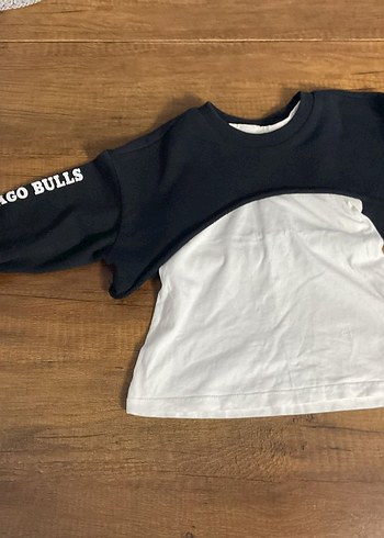 Beyaz Çocuk Atlet, BULLS Baskılı - Görsel 3