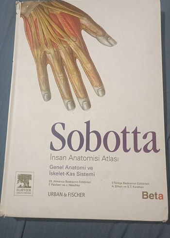 Sobotta İnsan Anatomisi Atlası - İskelet-Kas Sistemi