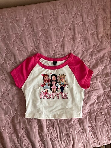 Shein y2k baby tee beyaz crop t-shirt