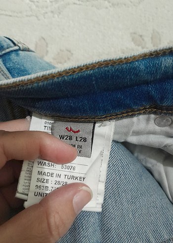 l Beden mavi Renk kot pantolon