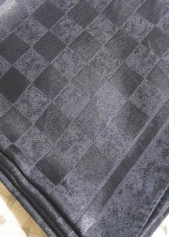 Mavi Kadın Sentetik Kumaş Şal - Görsel 3