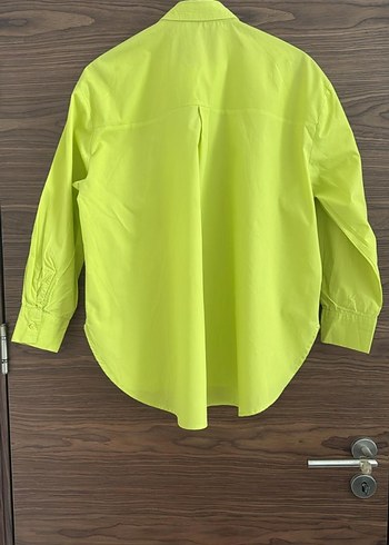 LC Waikiki Sarı Uzun Kollu Düğmeli Kadın Gömlek