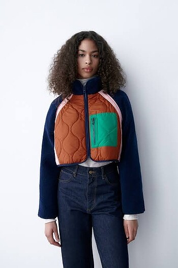 Zara Crop Ceket