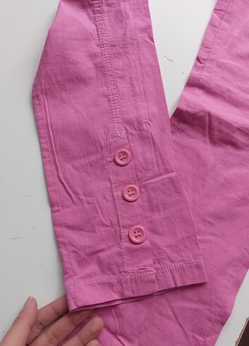 38 Beden pembe Renk #batik yazlik pantolon 