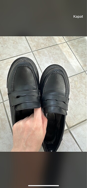 Diğer Siyah Loafer