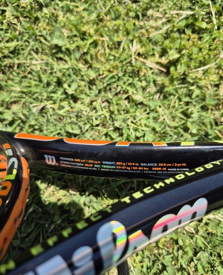 Wilson Burn Spin effect tenis raketi 27 inç - Görsel 3