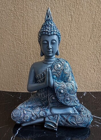 Buddha heykeli buda meditasyon - Görsel 4