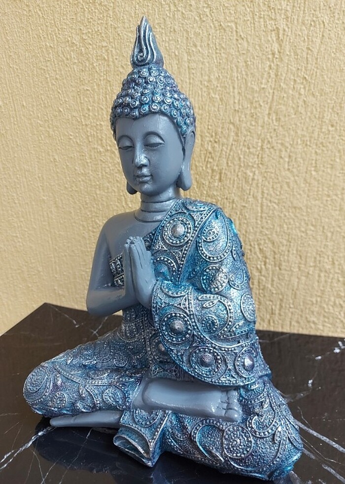 Buddha heykeli buda meditasyon - Görsel 2