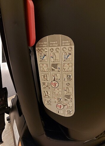 Kraft Techno Fix çocuk oto koltuğu isofixli - Görsel 5