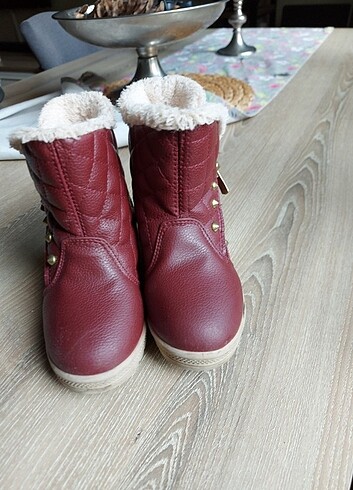 Bordo bot içi kürklü 27 numara - Görsel 5